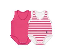 J Bimbi Cotton Summer - Body Senza Maniche 0-36M Colore Fucsia, 2 Body
