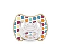 J Bimbi Glee Succhietto Super Leggero 2-6 Mesi Fantasia Dots, 1 Pezzo
