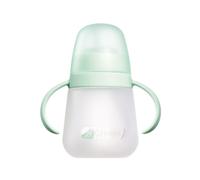J Bimbi My Soft Cup Tazza Morbida in Silicone 6m+ Verde Acqua, 270ml