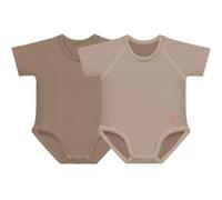 J BIMBI Pack 2 Pezzi Body Neonato 4 Season 0-36 Mesi (Marrone)