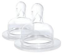 Colpharma J BIMBI TETTARELLA LIVELLO 2 FLUSSO MEDIO IN SILICONE 2 PEZZI MULTILINGUA