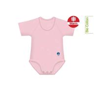 J Bimbi Warm Body Caldo Cotone Neonato 0-36 Mesi colore Rosa, 1 body