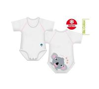 J Bimbi Body 0-36 mesi a taglia unica in cotone biologico in caldo cotone Warm - Koala