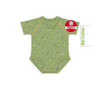 J Bimbi Warm - Melange Body Neonato 0-36 Mesi Verde, 1 body