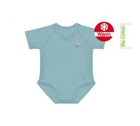 J Bimbi Warm Tribe - Eucalyptus Body Neonato 0-36 Mesi Azzurro, 1 body