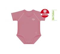 Jbimbi Body 0-36mesi Mezze Maniche Caldo Cotone Biologico Rosa Rosa