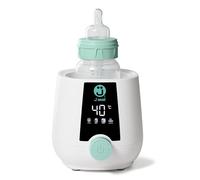 J BIMBI Warm-Up Home Scaldabiberon e Sterilizzatore 4 in 1 Universale Rapido, Scongelamento e Mantenimento Temperatura, Biberon Neonati