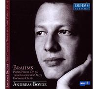 J. Brahms - Complete Works for Solo Paino, Vol. 4