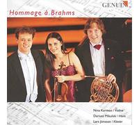 Johannes Brahms Hommage a Brahms (CD) Album