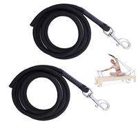 J Bryant Corda di ricambio per Pilates Reformer con moschettone in acciaio inox, resistente corda di nylon da 8 mm, lunghezza 280 cm, adatta alla maggior parte delle macchine per pilates Reformer