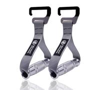 J Bryant Fascia di resistenza fitness in metallo resistente maniglie da palestra in acciaio inox gancio di grandi dimensioni per trazione larga e fascia di resistenza allenamento a casa attrezzature