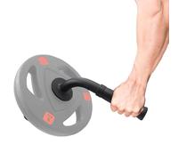 J Bryant Rinforzatore per avambraccio per pesi da 5,1 cm, barra per martello da wrestling con morsetto per bilanciere, attrezzatura resistente per la forza del polso per allenamento di presa e