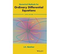 J. C. Butcher Numerical Methods for Ordinary Differential Equ (Copertina rigida)