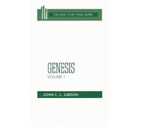 J.C.L. Gibson Genesis Vol1 Hc (Dsb) (Copertina rigida)