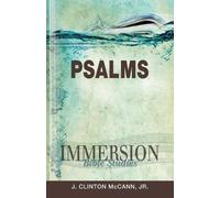 J. Clinton Mccann Psalms (Tascabile) Immersion Bible Studies