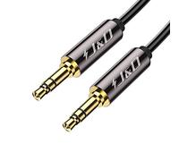 J&D 3,5 mm a 3,5 mm Cavo, Oro-Placcato Copper Shell Robusto 3,5mm (1/8 Pollice) Maschio TRS a 3,5mm (1/8 Pollice) TRS Maschio Adattatore Audio Stereo Cavo, 2,7 Meter