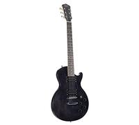 J & D Electric guitar L 80 TBK Transparent Black - Chitarra elettrica Single Cut