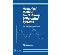 J. D. Lambert Numerical Methods for Ordinary Differential Sys (Copertina rigida)