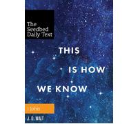 J D Walt This Is How We Know (Tascabile)