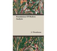 J. Dieudonne Foundations Of Modern Analysis (Copertina rigida)