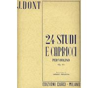 J. DONT - 24 STUDI E CAPRICCI OP. 35 PER VIOLINO