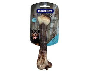 J&E Importers The Pet Store - Giocattolo da masticare per cani Jurassic Bone da 17,8 cm, per masticatori aggressivi, massima forza, estremo duro, ore di divertimento per il tuo cane.