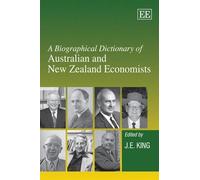 J. E. King A Biographical Dictionary of Australian and New Ze (Copertina rigida)