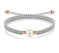J.Endéar JENDEAR Bracciale Intrecciati Donna Ragazza, Bracciale Amicizia, Bracciale Corda, Bracciale Perle, Bracciali Yoga, Regali Gioielli Donna