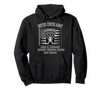 J.F.K. Special Warfare Center e Scuola (Front Design) Felpa con Cappuccio