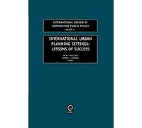 J. F. Williams International Urban Planning Settings (Copertina rigida)