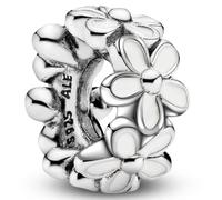 J.Fée 1 Pezzo Charms per Bracciali Ciondoli per Collane in 925 Argento Sterling, Ciondoli a Braccialetti, Adatto a Braccialetti e Collane, Ciondolo con Margherita Smaltata, Regalo Donna