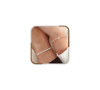 J.Fée 2Pcs Bracciali Coppia Braccialetti Amicizia Bracciali Amicizia Bracciale Donna Argento 925 Bracciale Donna Con Cuore Forma zirconi Regalo Amica Regali Fidanzato Natale Regali di Coppia