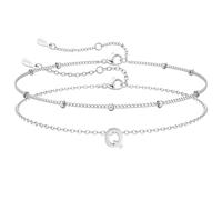 J.Fée Bracciale Donna con Iniziali Bracciale Iniziali Bracciali Donna Argento 925 Bracciali Argento,Regalo Donna Regalo Amica Regali Fidanzata Q