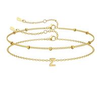 J.Fée Bracciale Donna con Iniziali Bracciale Oro Bracciali Donna Oro Bracciali Donna Iniziale,Regalo Donna Regalo Amica Regali Fidanzata Z