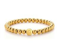 J.Fée Bracciale Donna Oro con Iniziale Bracciale Donna Elastico Con Perline Braccialetti Regolabili Bracciale Ragazza per Ragazza Fidanzata Mamma, la lettera G