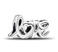 J.Fée Charm Love Ciondoli Ciondolo Ciondoli Originale Charm Originali Compatibili Bracciale Collana, Regalo Donna Regalo Festa Della Mamma