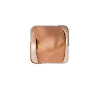 J.Fée Collana Oro Donna Catenina Oro Donna S925 Argento Collana Coppia Collane Amicizia Serpente Nodo D'amore Infinito Collane, Regalo Amica Regali Fidanzato Regalo Mamma Regali di Coppia
