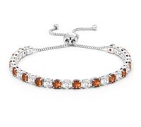 J.Fée Regali Per Lei Regalo Donna, Tennis Bracciale Donna Argento 925 Bracciale Argento 925 Bracciali Tennis Gioielli Regalo Per Lei,02