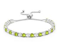 J.Fée Regali Per Lei Regalo Donna, Tennis Bracciale Donna Argento 925 Bracciale Argento 925 Bracciali Tennis Gioielli Regalo Per Lei,06