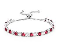 J.Fée Regali Per Lei Regalo Donna, Tennis Bracciale Donna Argento 925 Bracciale Argento 925 Bracciali Tennis Gioielli Regalo Per Lei,96