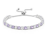 J.Fée Regali Per Lei Regalo Donna, Tennis Bracciale Donna Argento 925 Bracciale Argento 925 Bracciali Tennis Gioielli Regalo Per Lei,97