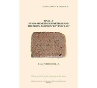 J. Ferrer-Losil Final -y in Non-Manichaean Parthian and the Proto-Pa (Tascabile)