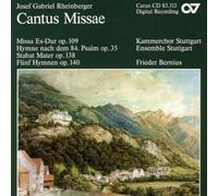 Kammerchor Stuttgart Cantus Missae (Kammerchor Stuttgart, Ensemble) (CD) Album