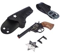 Bauer Spielwaren- Pistola Giocattolo, Colore Nero, 1950149