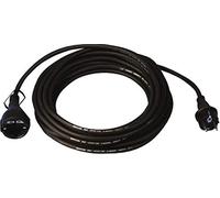 J ¿GER 340.925 prolunga in gomma h07rn-f3 H05RR-F F3 X 1,5 mm2 l.25 m Nero