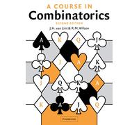 J. H. van Lint R. M. Wilson A Course in Combinatorics (Tascabile)
