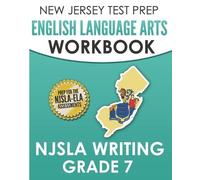 J Hawas NEW JERSEY TEST PREP English Language Arts Workbook NJSLA Wr (Tascabile)
