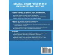 J. Hawas NEW JERSEY TEST PREP Mathematics Quiz Book NJSLA Mathematic (Tascabile)