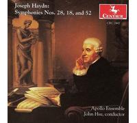 J. Haydn Haydn: Symphonies Nos. 18, 28 & 52 (CD)