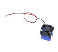 J-Head - Kit assemblato DC12/24 V ventola di raffreddamento 3010 con condotto ventilatore-alloggiamento iniezione per stampanti 3D V5, raffreddamento con staffe